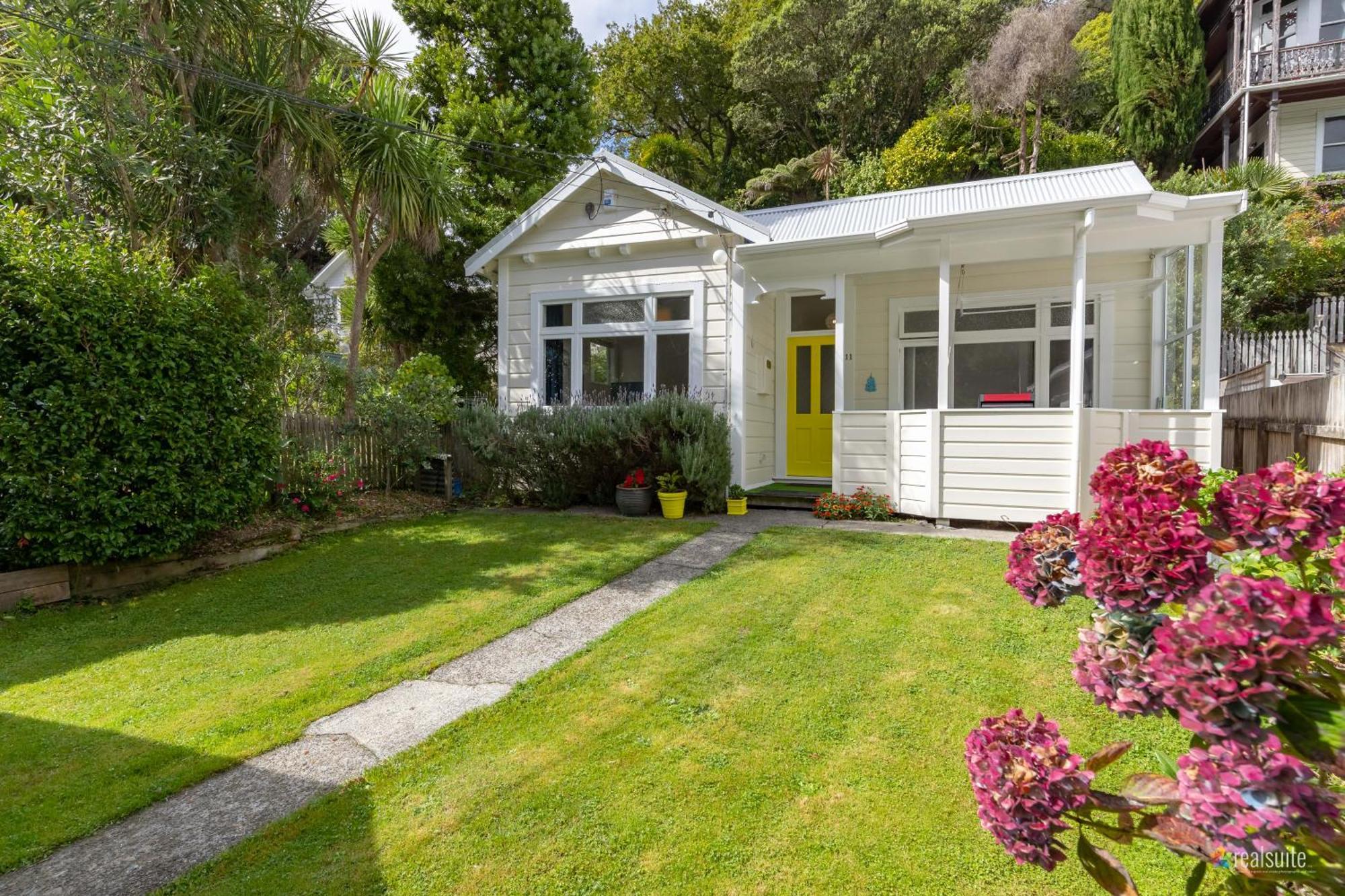 Peaceful & Private City Cottage With Carparks Wellington Eksteriør billede
